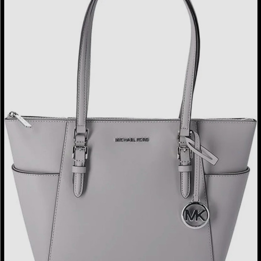 Michael Kors Light Gray Tote
